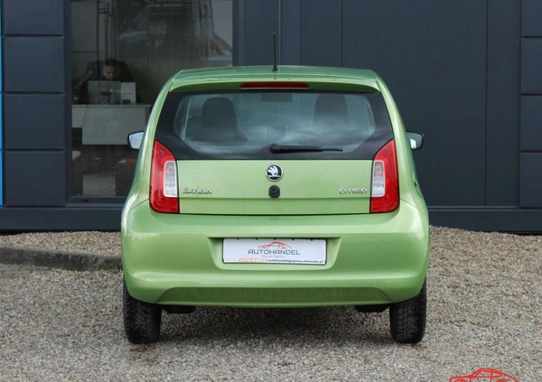 Skoda Citigo cena 22900 przebieg: 158261, rok produkcji 2016 z Krzepice małe 154